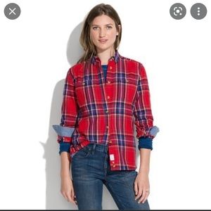 Madewell penfield flannel L